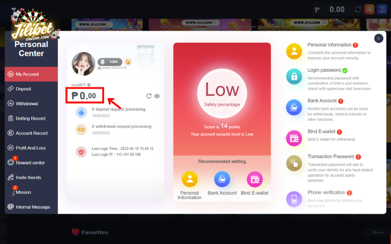 How to Withdraw Jilibet 77 always-check-balance