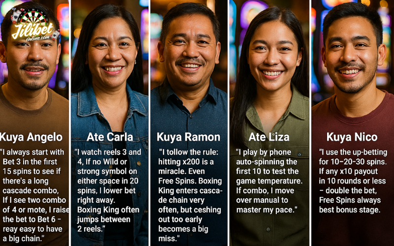 Boxing King: 88-Line Slot With Cascades and x10,000 Combos 6 experience-from-long-time-players
