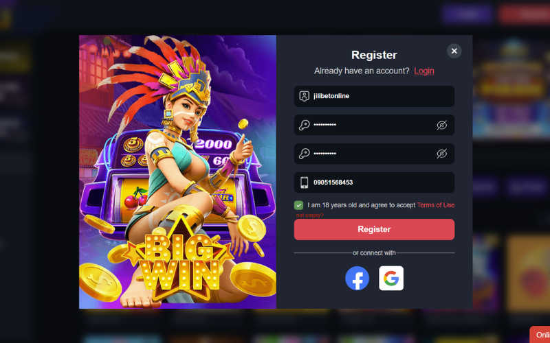 Jilibetonline: The Future of Fun, Fairness, and Fortune 6 fill information and register