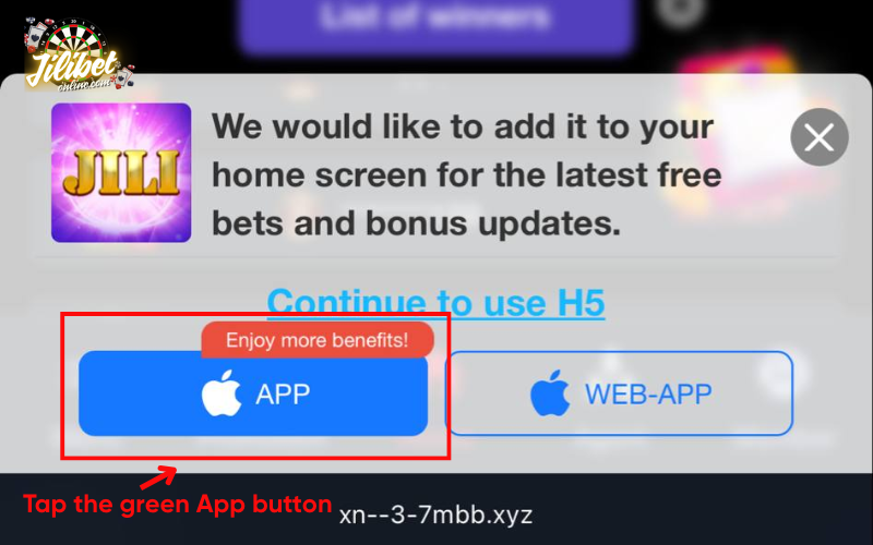 How to Download Jilibet APP 2 tap-the-green-app-button