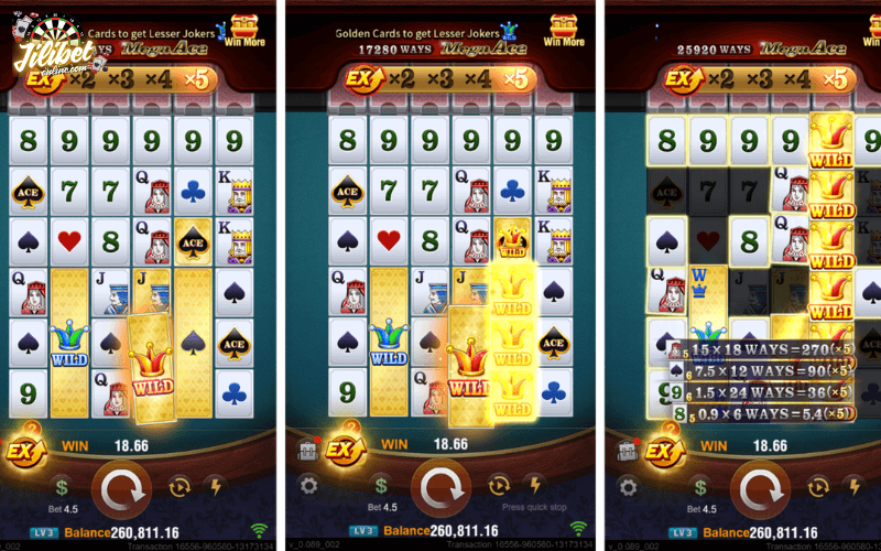 Mega Ace Slot: Win up to x10,000 with Joker Wilds & Free Spins 3 how-to-play-mega-ace-jilibet
