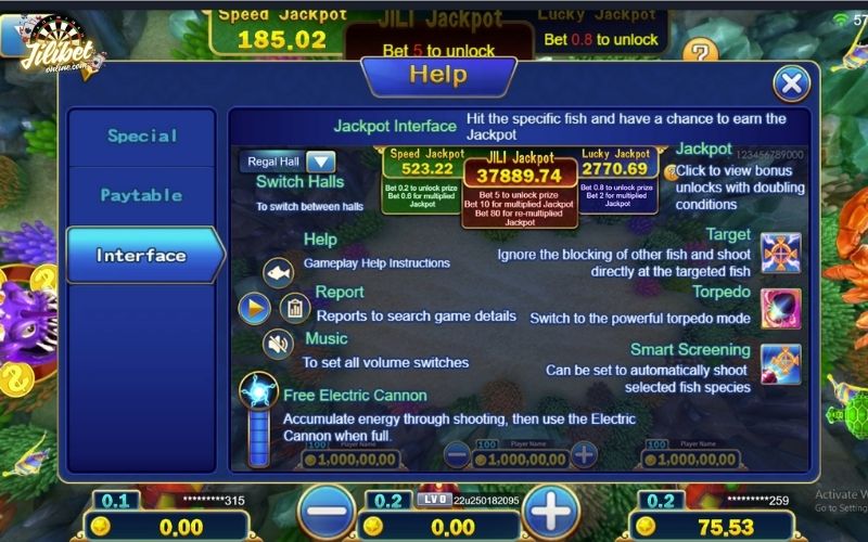Jackpot Fishing – Shoot Fish, Beat Bosses and Win 888X Jackpots 3 jackpot-fishing-interface