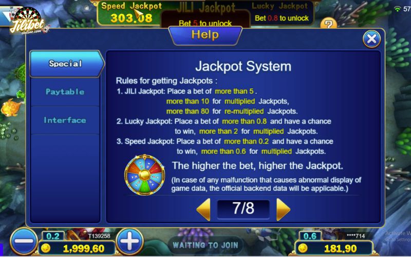 Jackpot Fishing – Shoot Fish, Beat Bosses and Win 888X Jackpots 7 jackpot-system