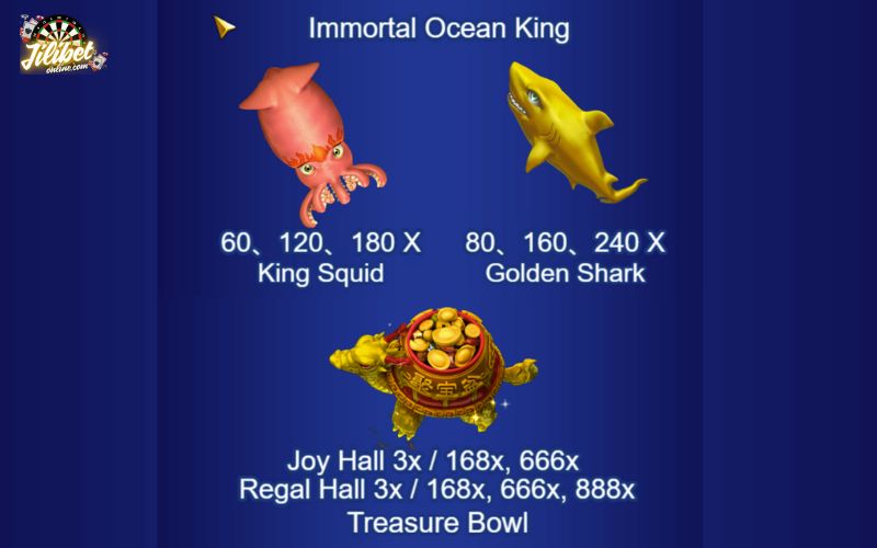 Jackpot Fishing – Shoot Fish, Beat Bosses and Win 888X Jackpots 12 pay-table-of-immortal-ocean-king
