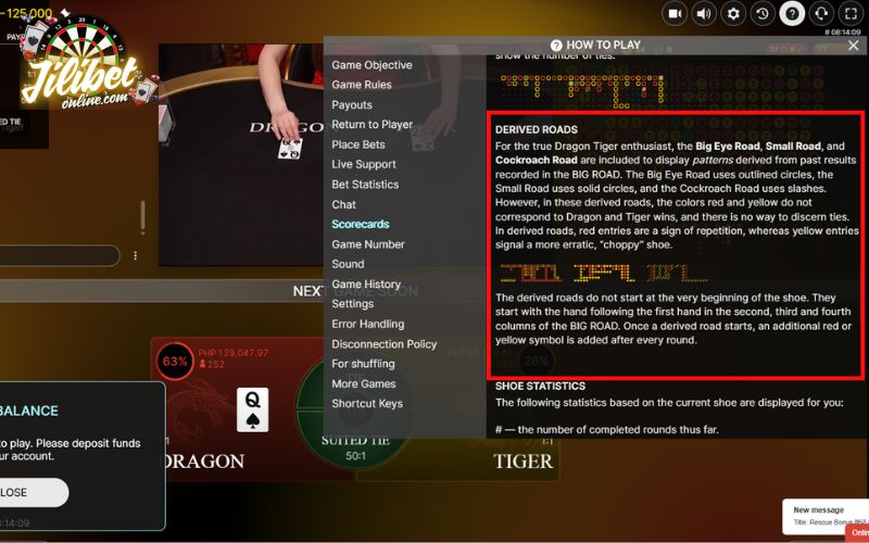 Dragon Tiger Guide at Jilibet: Rules, Roadmaps and Betting Tips 3 dragon-tiger-derived-roads