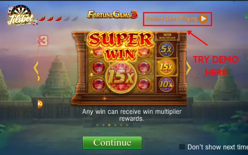 Fortune Gems 3: Triple Multiplier 3x3 Slot With Big Win Potential 5 Try Fortune Gems 3 demo